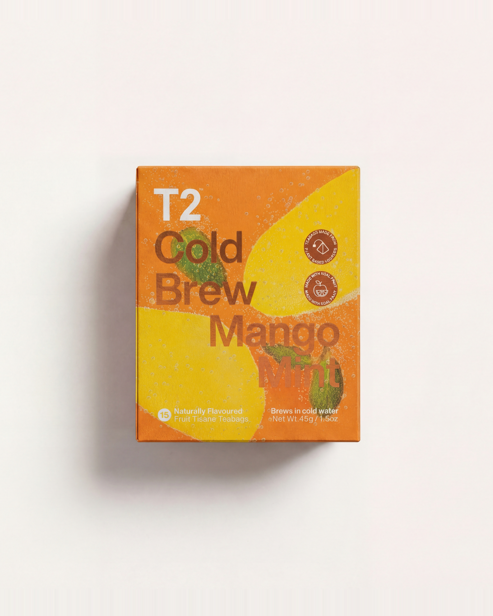 Mango Mint Cold Brew Tea Bag Pack 15 pack – T2 Tea