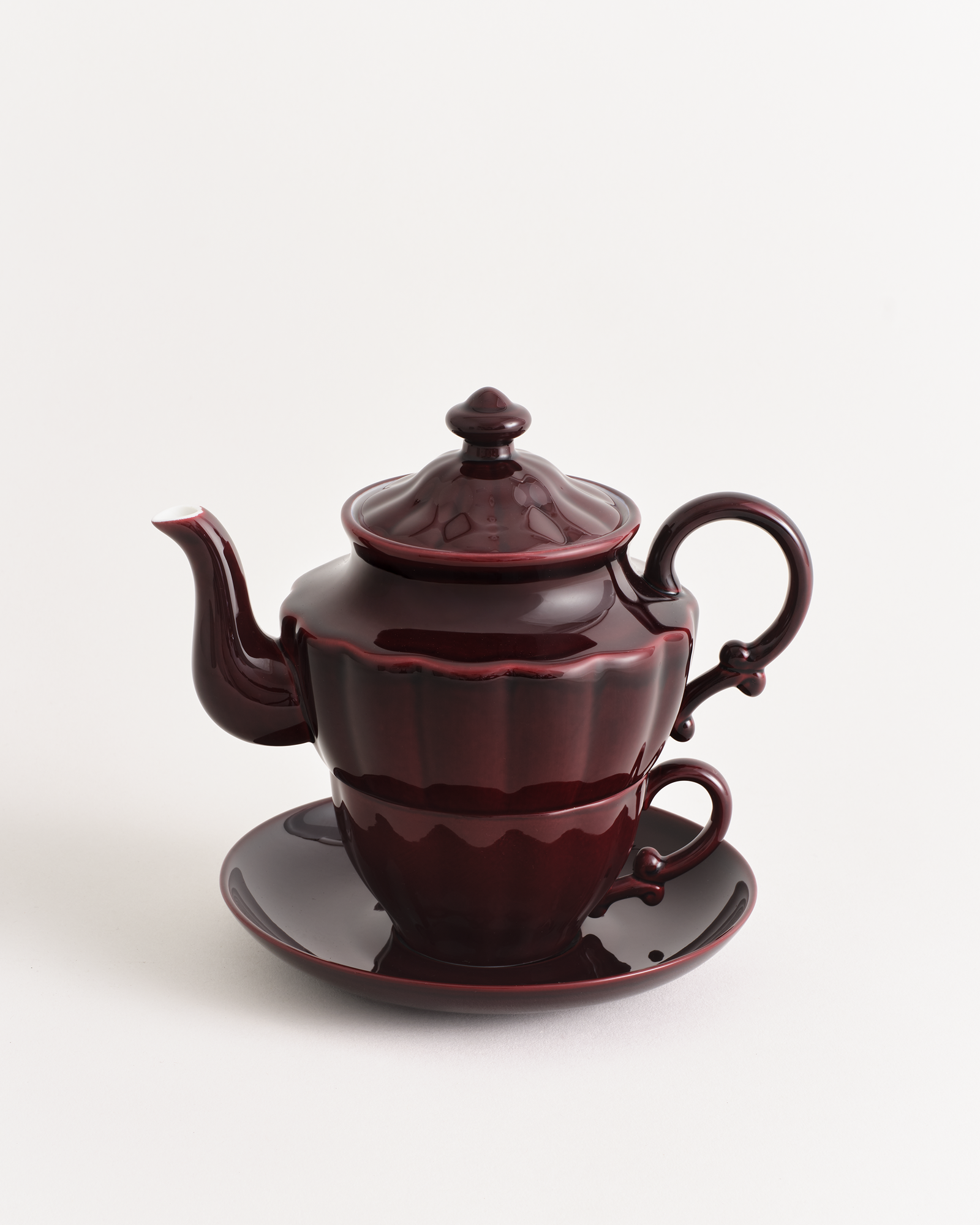 Ancora Tea For One Burgundy – T2 Tea