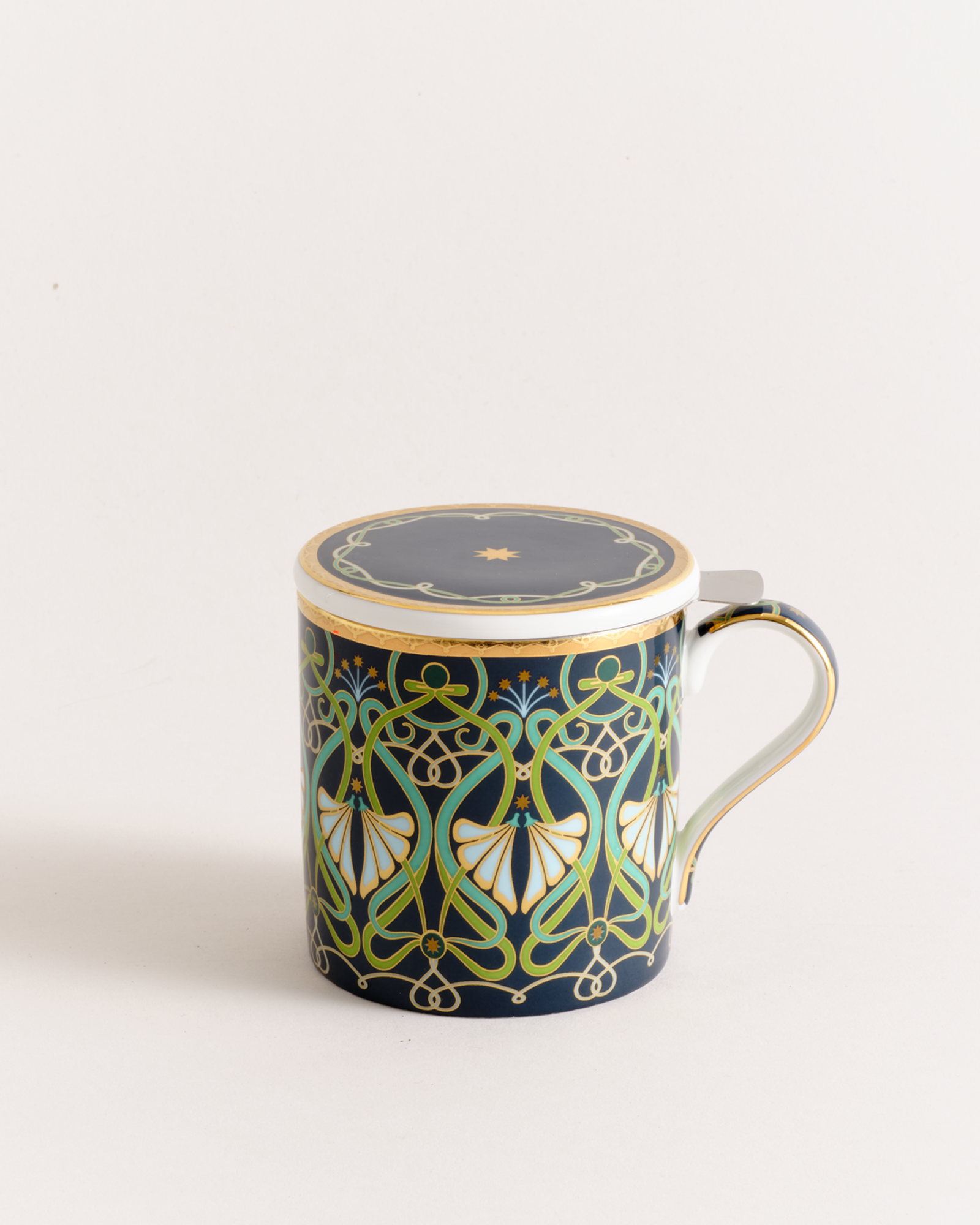 Boxed Toulouse Mug With Infuser Midnight – T2 Tea