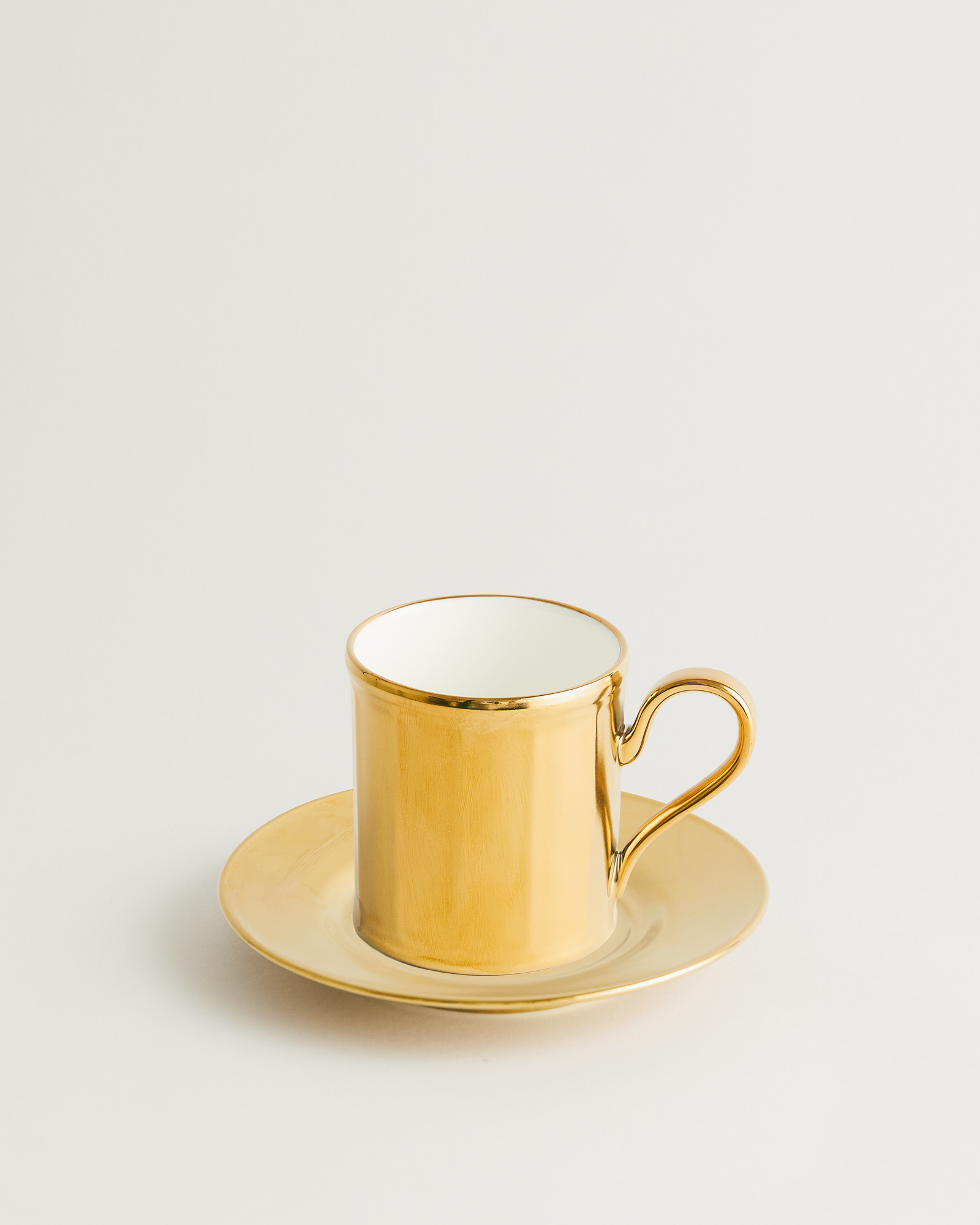 Moroccan Muse Cup & Saucer Matte Gold | T2 Tea TO