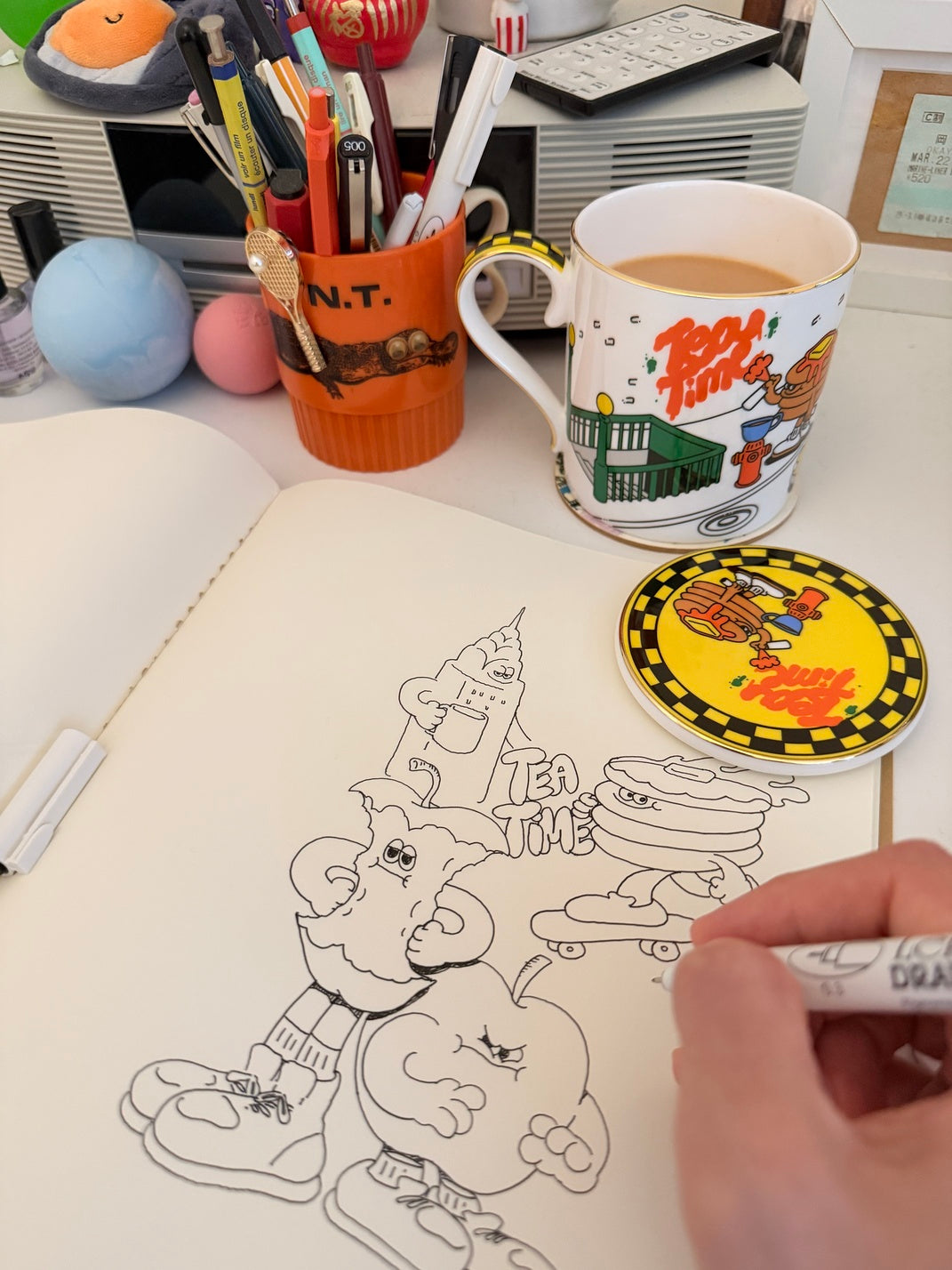 Meet Lauren Martin - Artist Behind Our Limited Edition New York Breakfast Tea Set