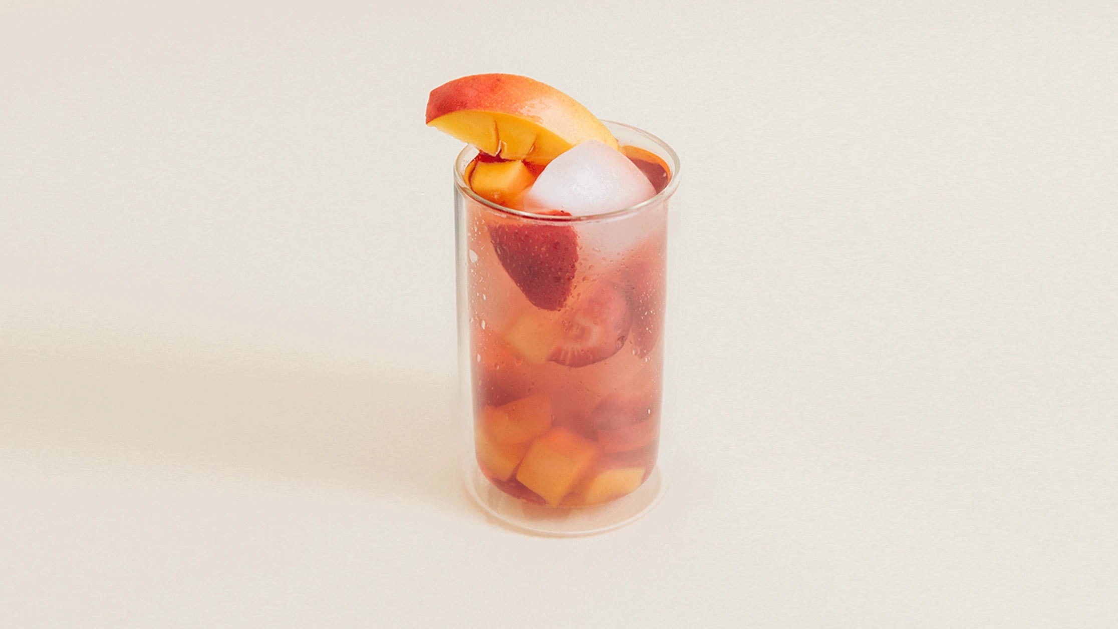 Mango & berry iced tea T2 Tea