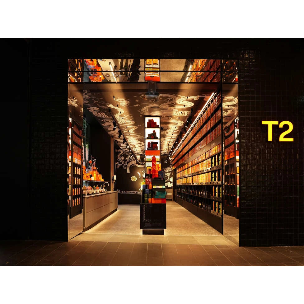 An experiential retail concept for the senses T2 Tea