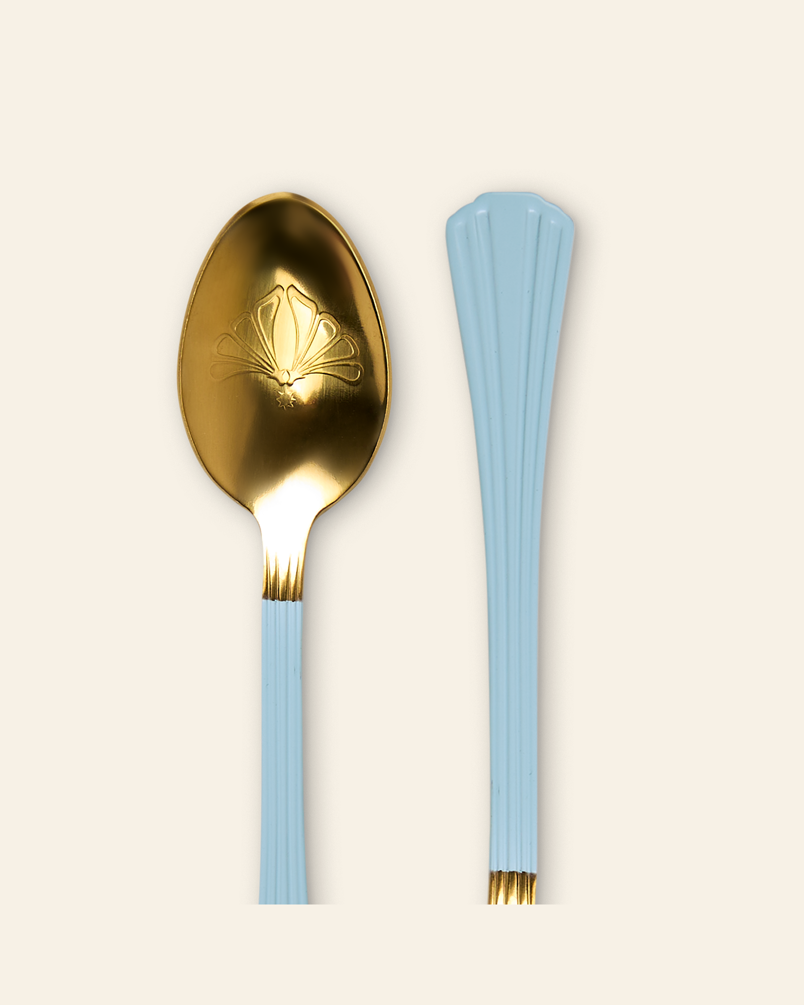 Toulouse Short Teaspoon Sky