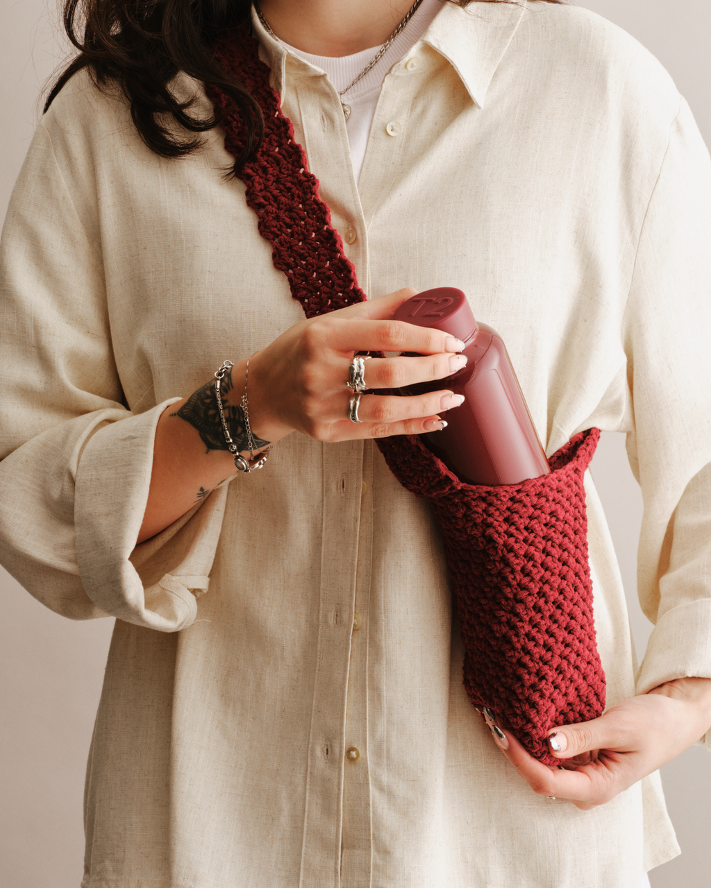 T2 x Cardigang Crochet Flask Bag Kit