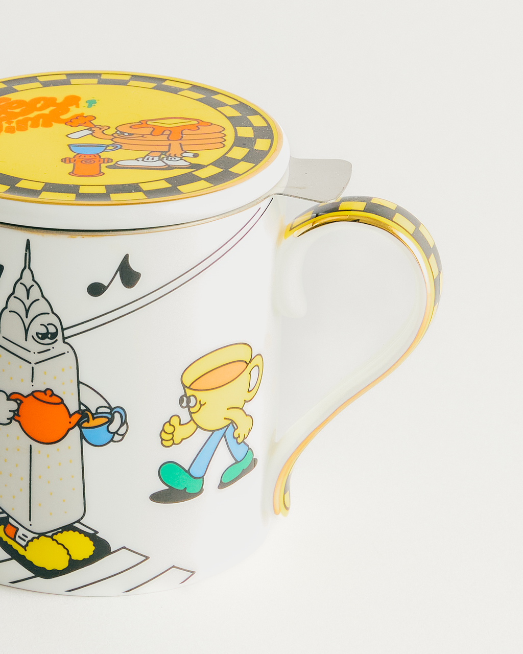 New York Breakfast x Lauren Martin Mug with Infuser
