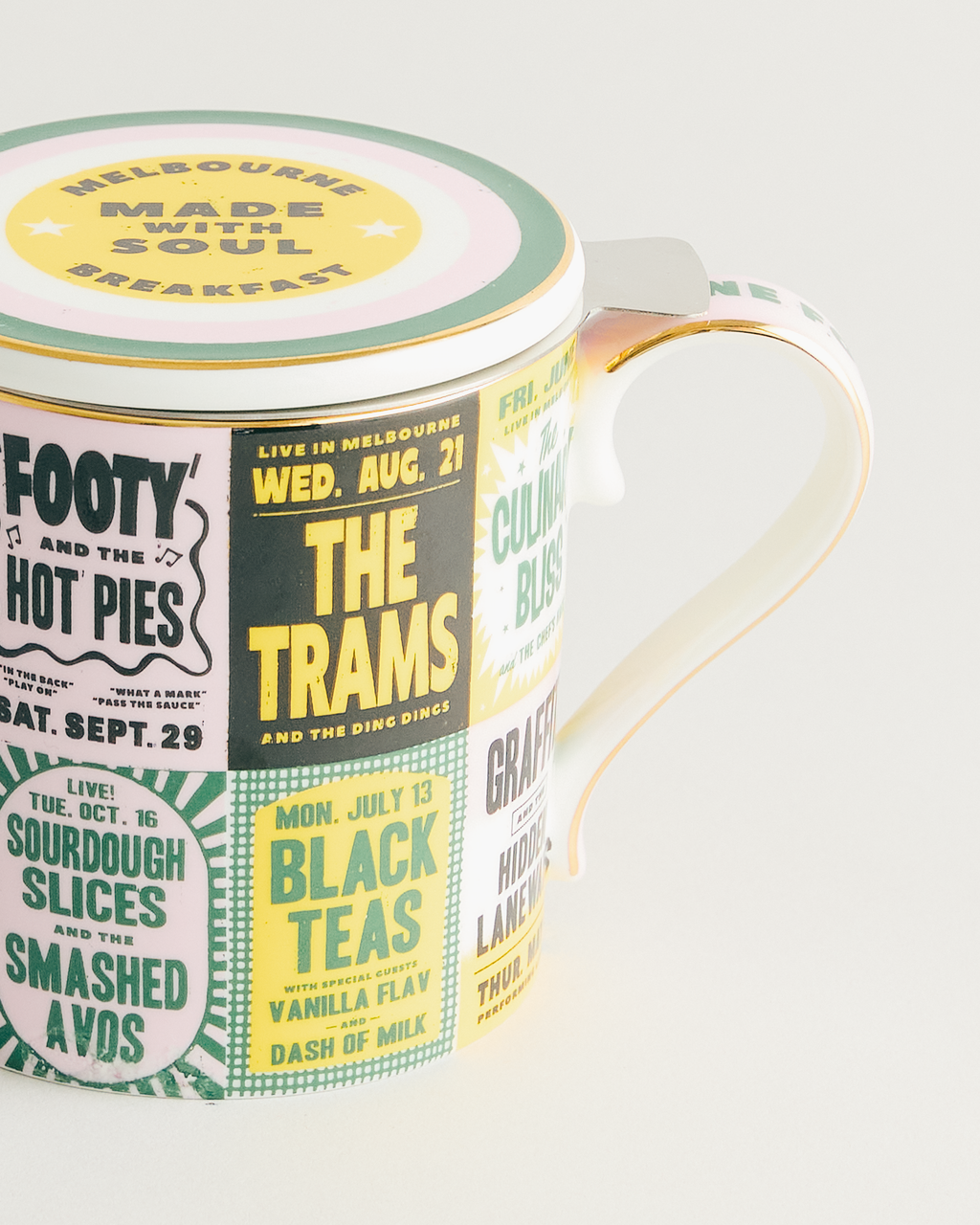 Melbourne Breakfast x Timba Smits Mug with Infuser