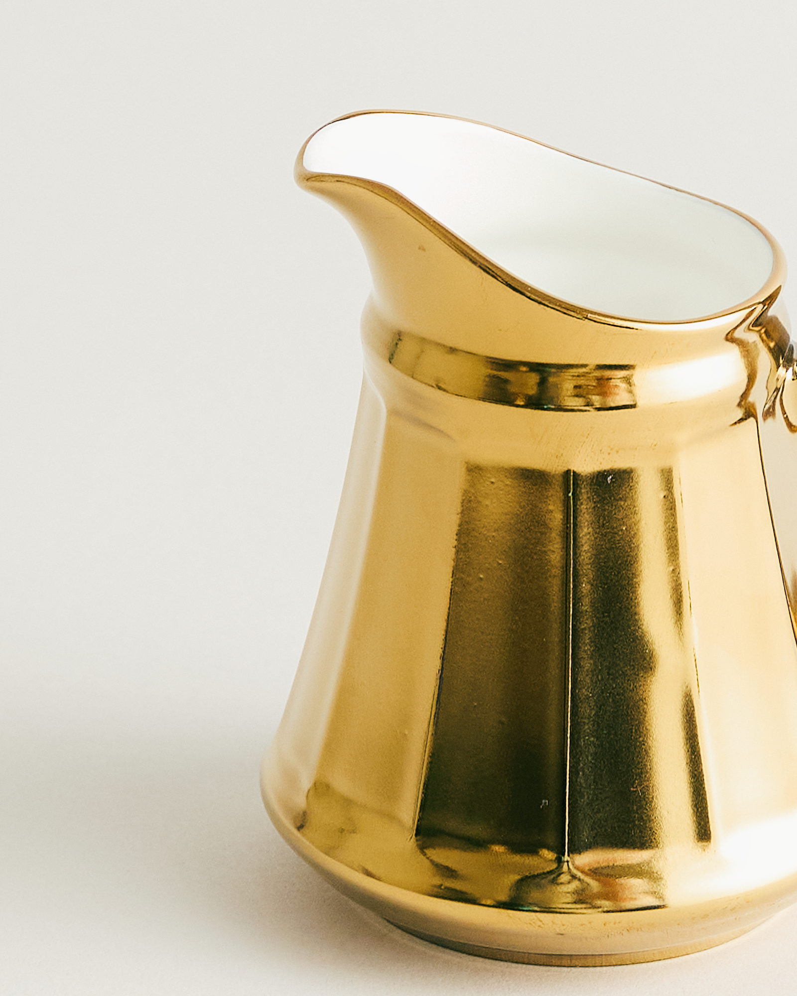 Moroccan Muse Milk Jug Gold