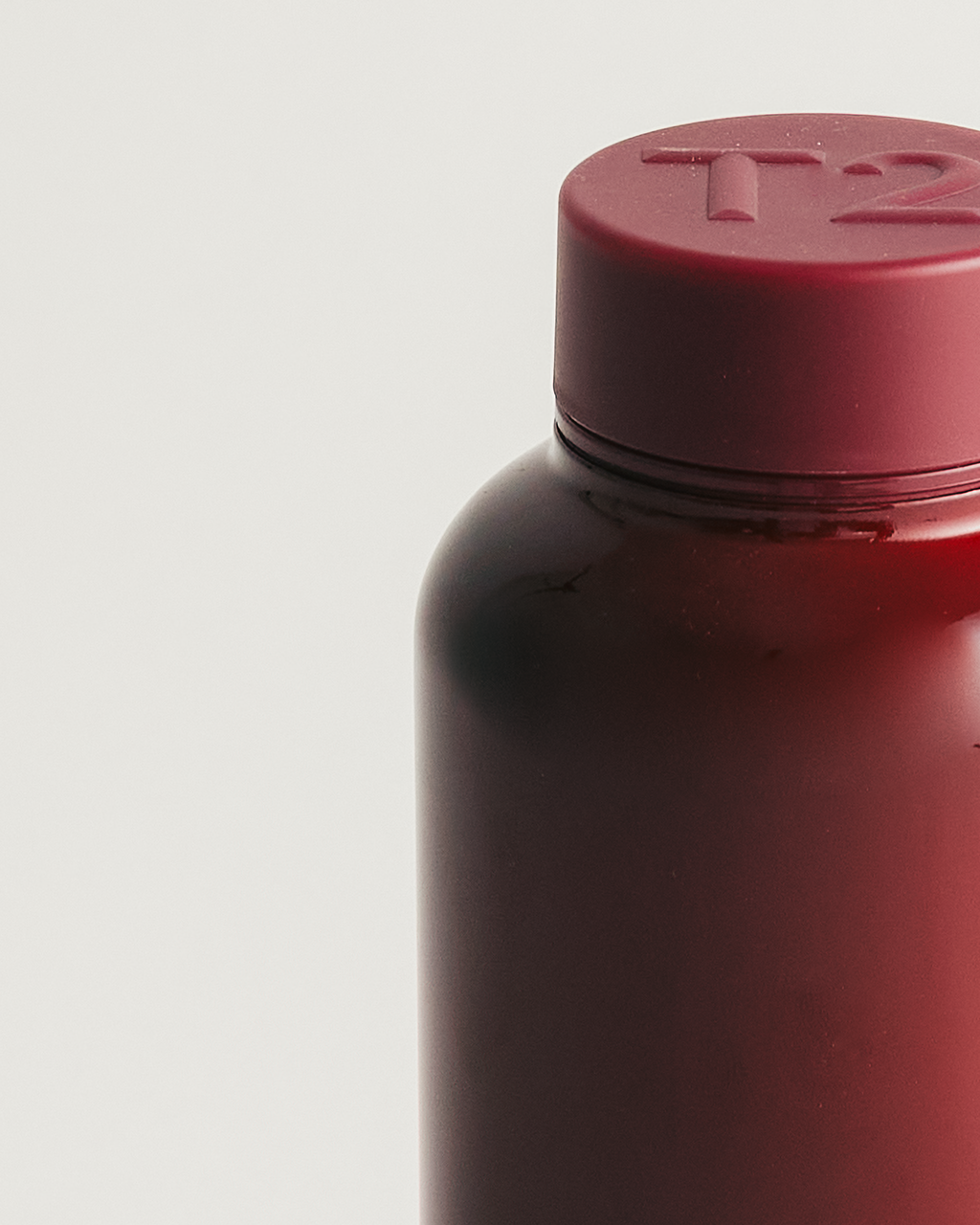 T2 Stainless Steel Matcha Flask Burgundy