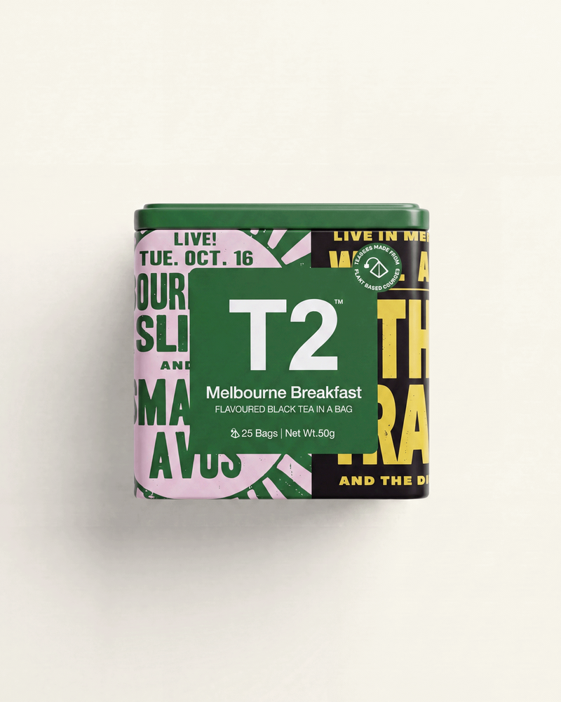 Melbourne Breakfast x Timba Smits Tea Bag Tin 25 pack