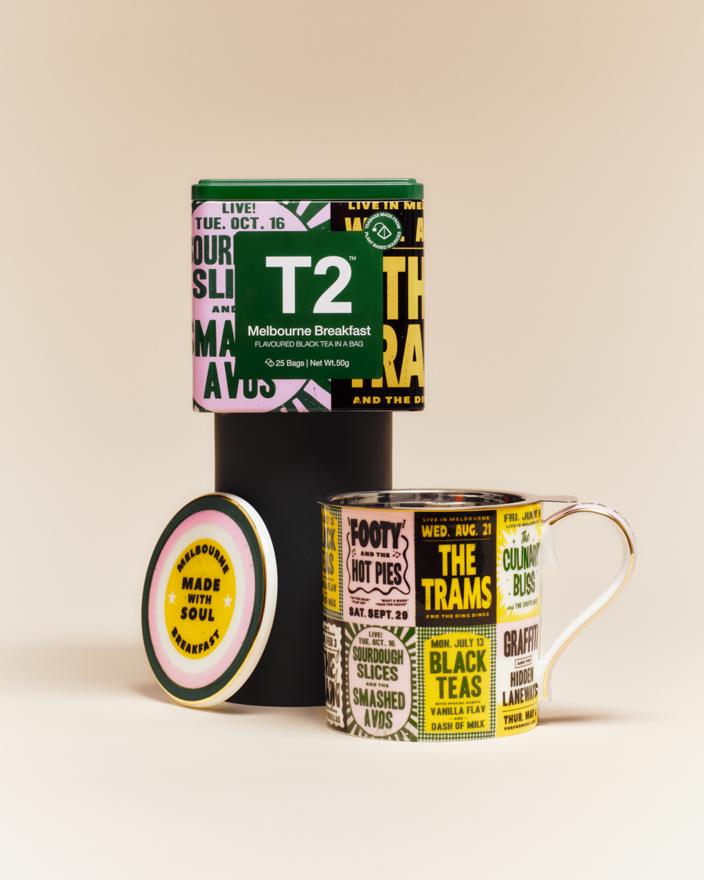 Melbourne Breakfast x Timba Smits Tea Bag Tin 25 pack