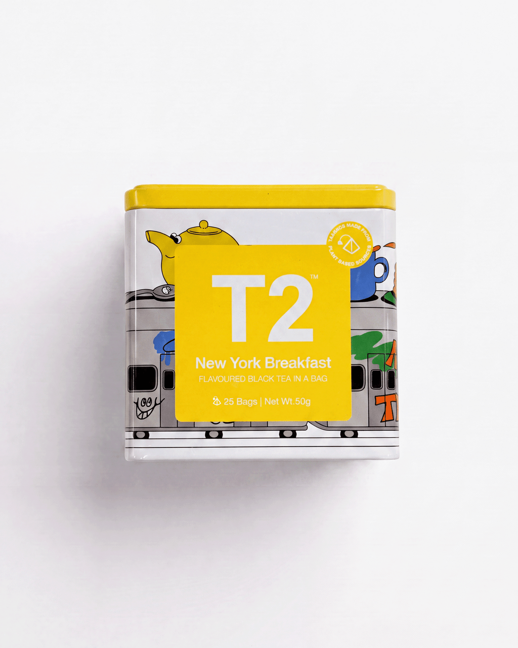 New York Breakfast x Lauren Martin Tea Bag Tin 25 pack