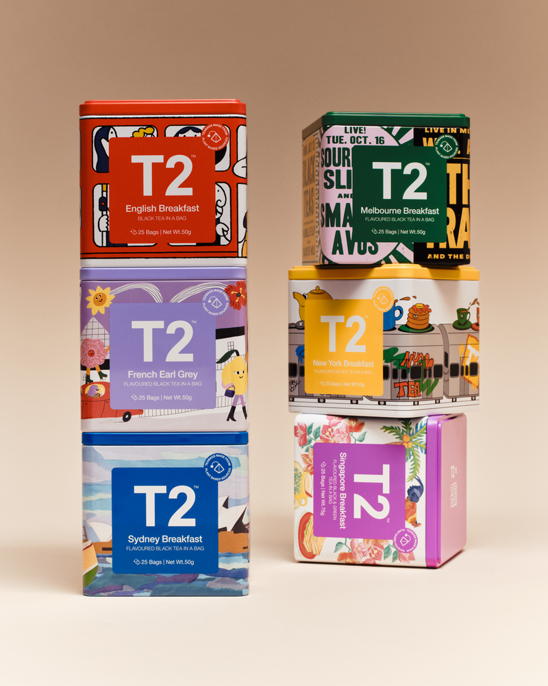 French Earl Grey x Dans Les Dents Tea Bag Tin 25 pack