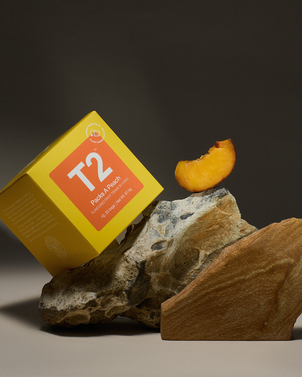 Packs a Peach Tea Bag Cube 25 pack | T2 Tea AU