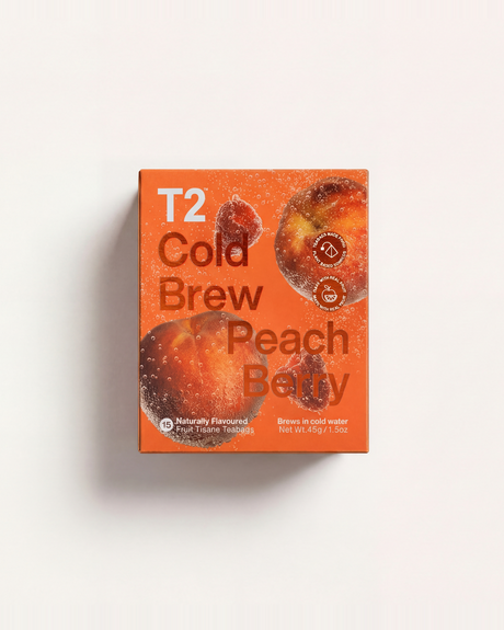 Peachberry Cold Brew Tea Bag Pack 15 pack – T2 Tea