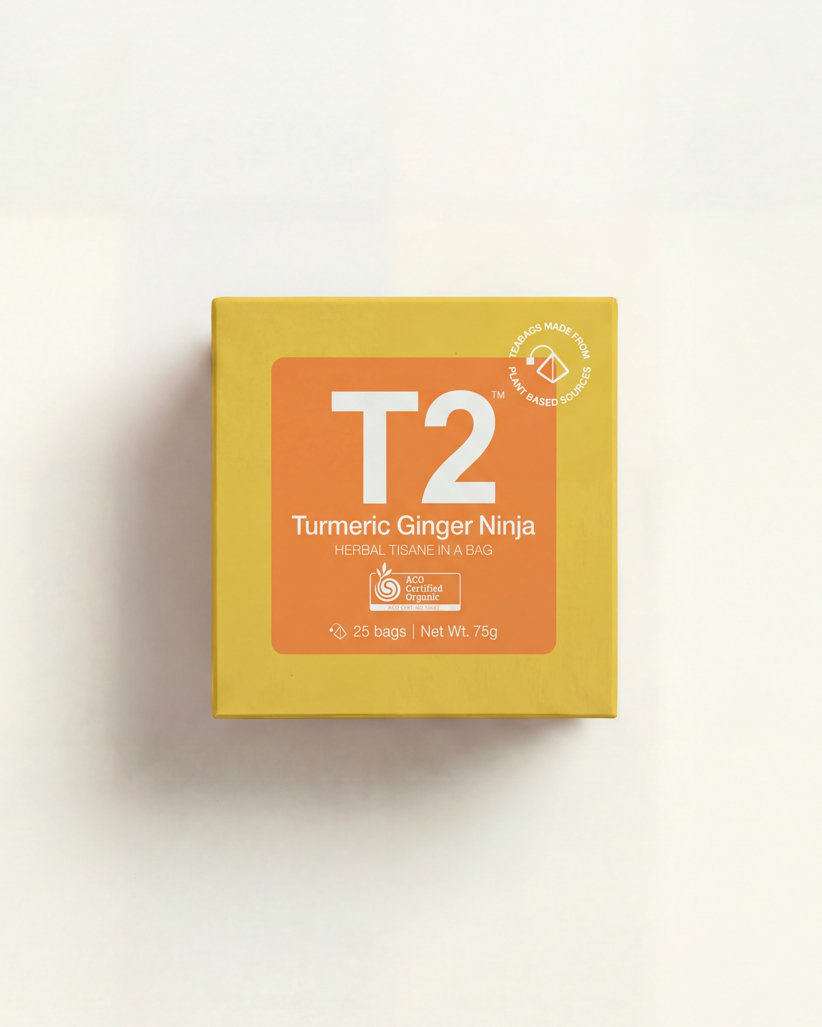 Turmeric Ginger Ninja Tea Bag Cube 25 pack