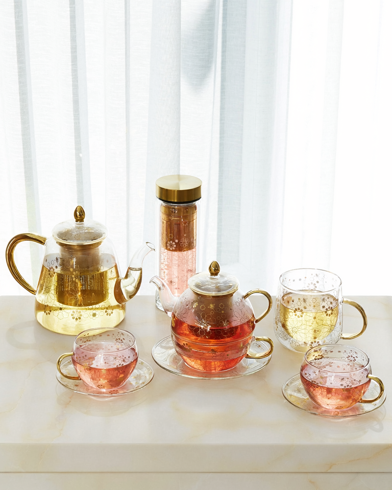 Bee Moroccan Glass Teapot