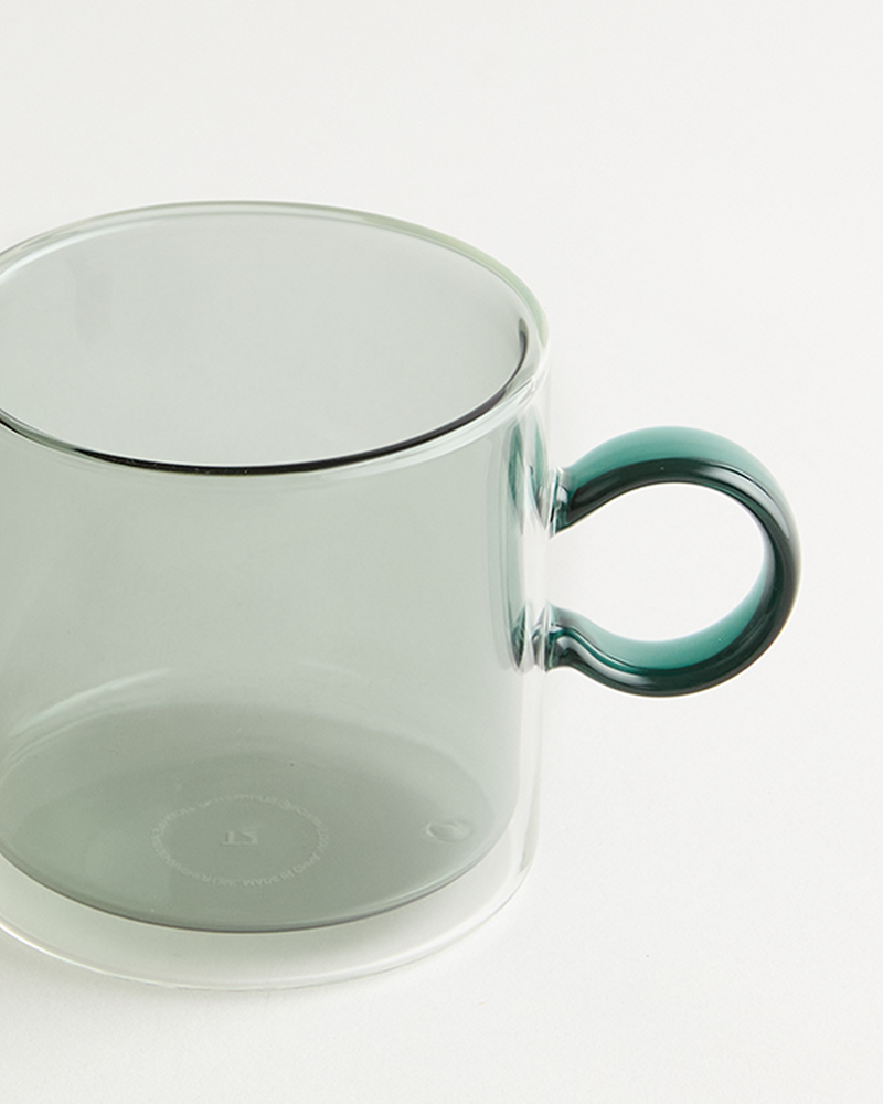 Sorbet Smoke/Deep Green Tea Mug