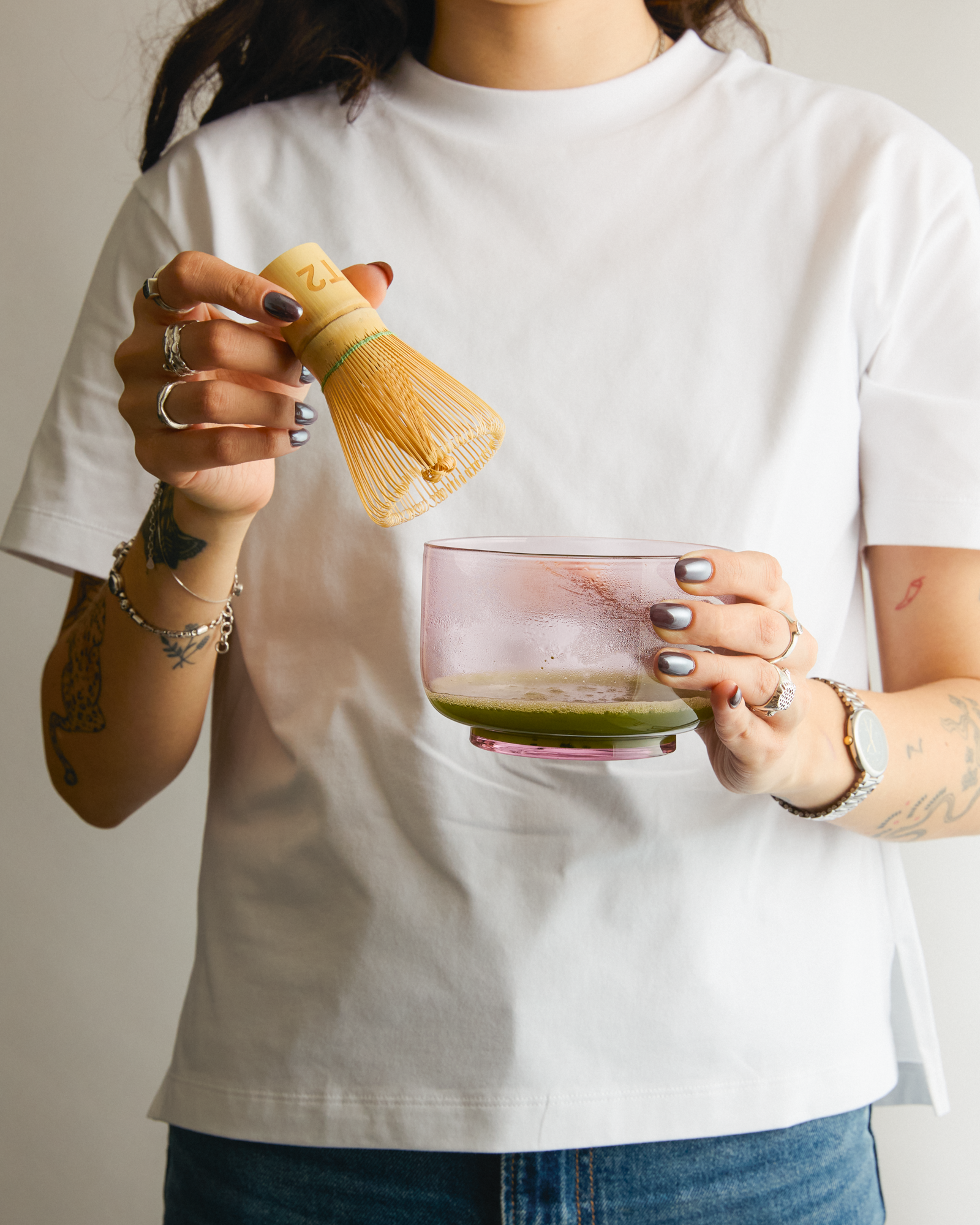Sorbet Pink Matcha Bowl