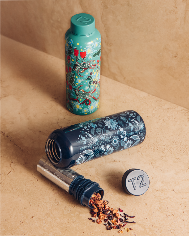 T2 Stardust Bloom Stainless Steel Flask