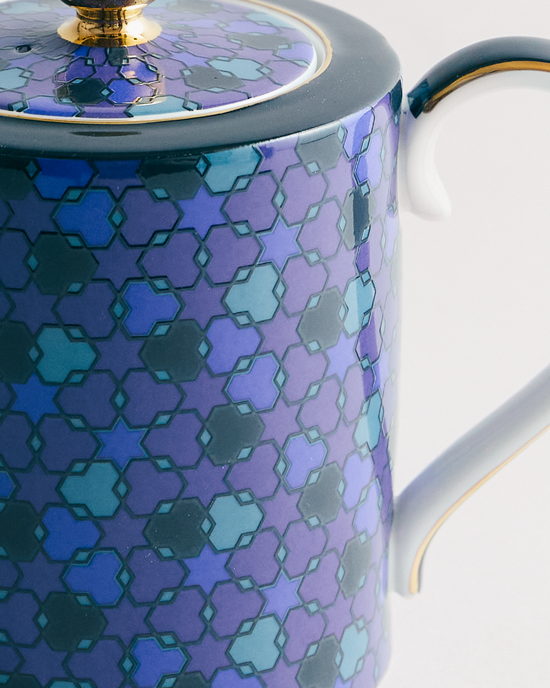 Nomad Nights Small Blue Teapot