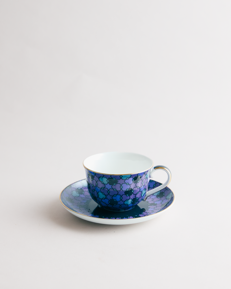 Nomad Nights Blue Cup & Saucer