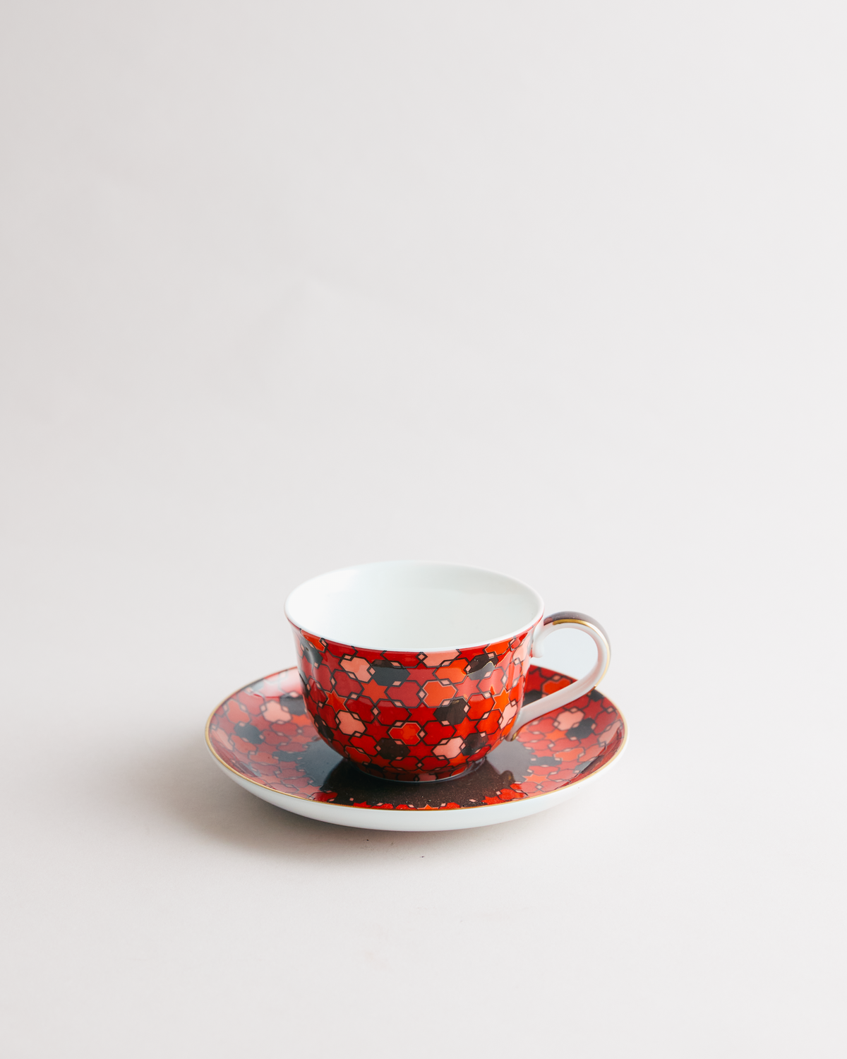 Nomad Nights Red Cup & Saucer