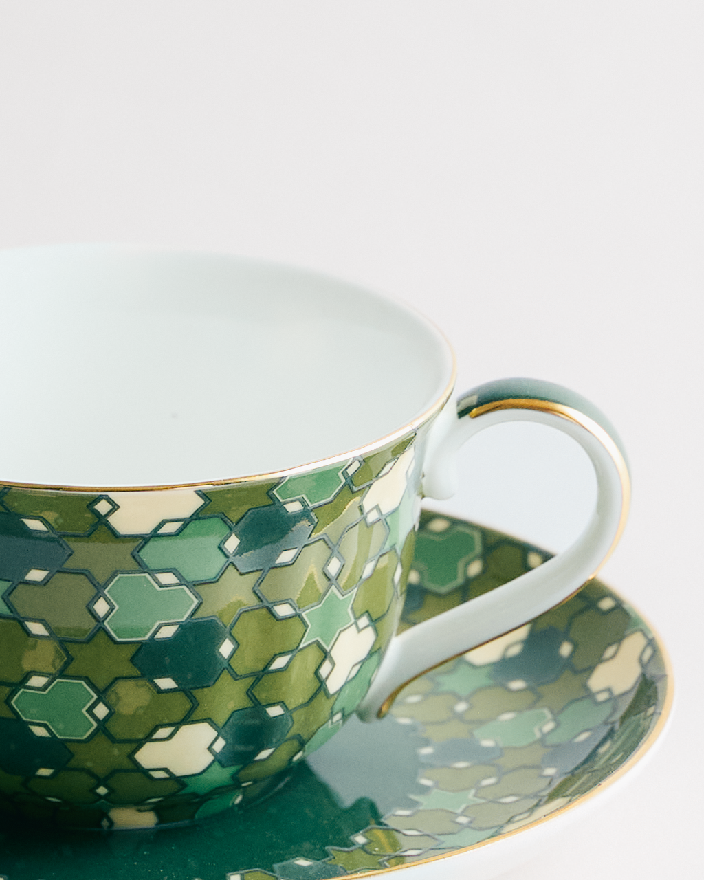 Nomad Nights Olive Cup & Saucer