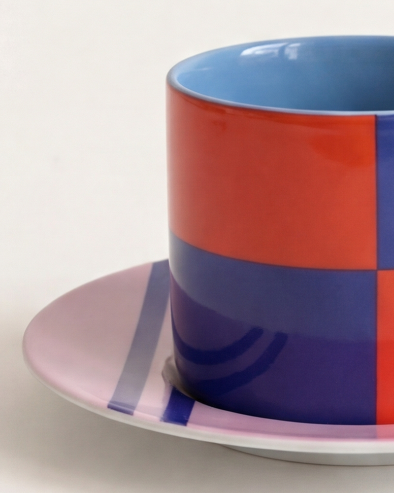 Moditerranean Cup & Saucer Sunrise Blue