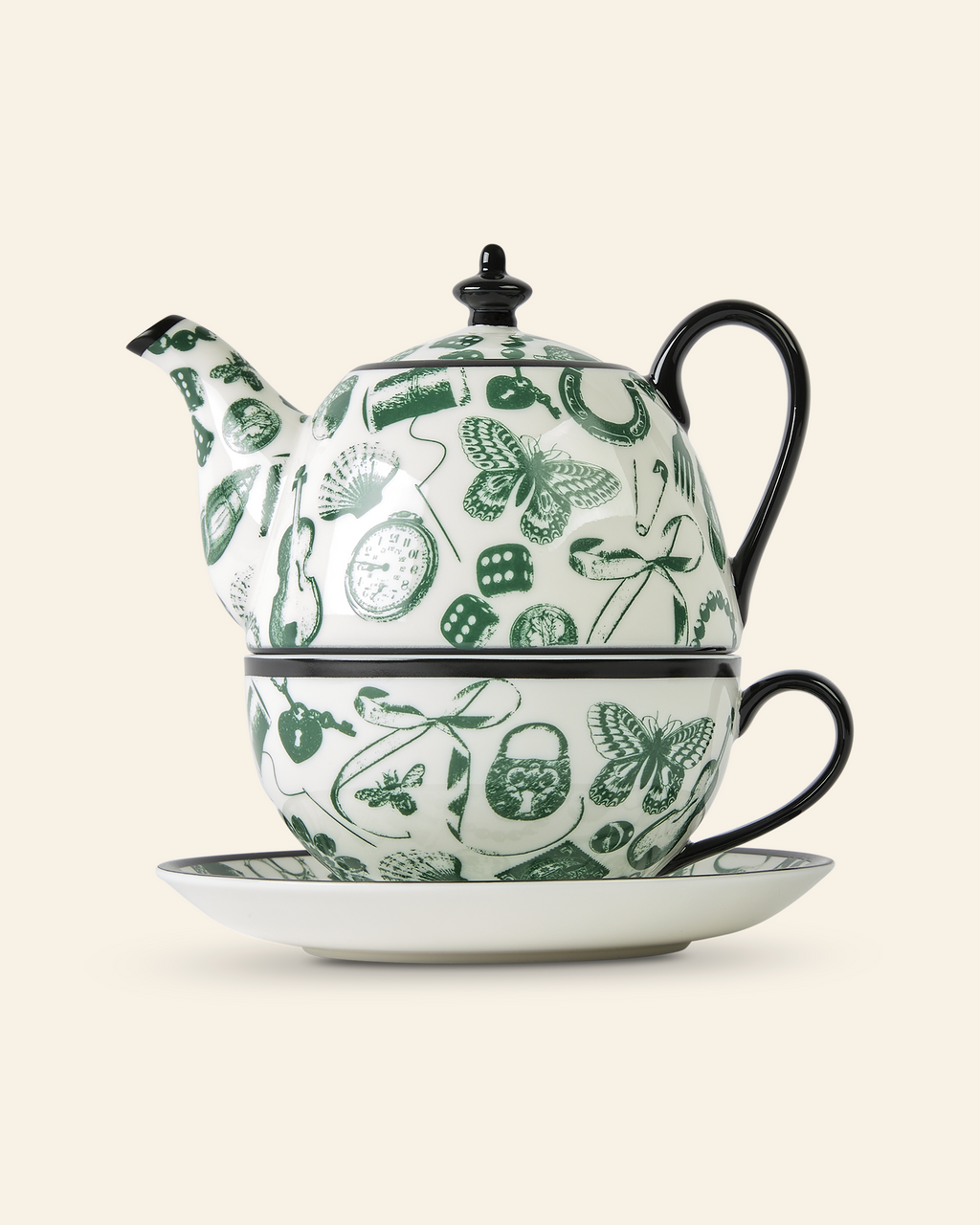 Curios Tea For One Emerald