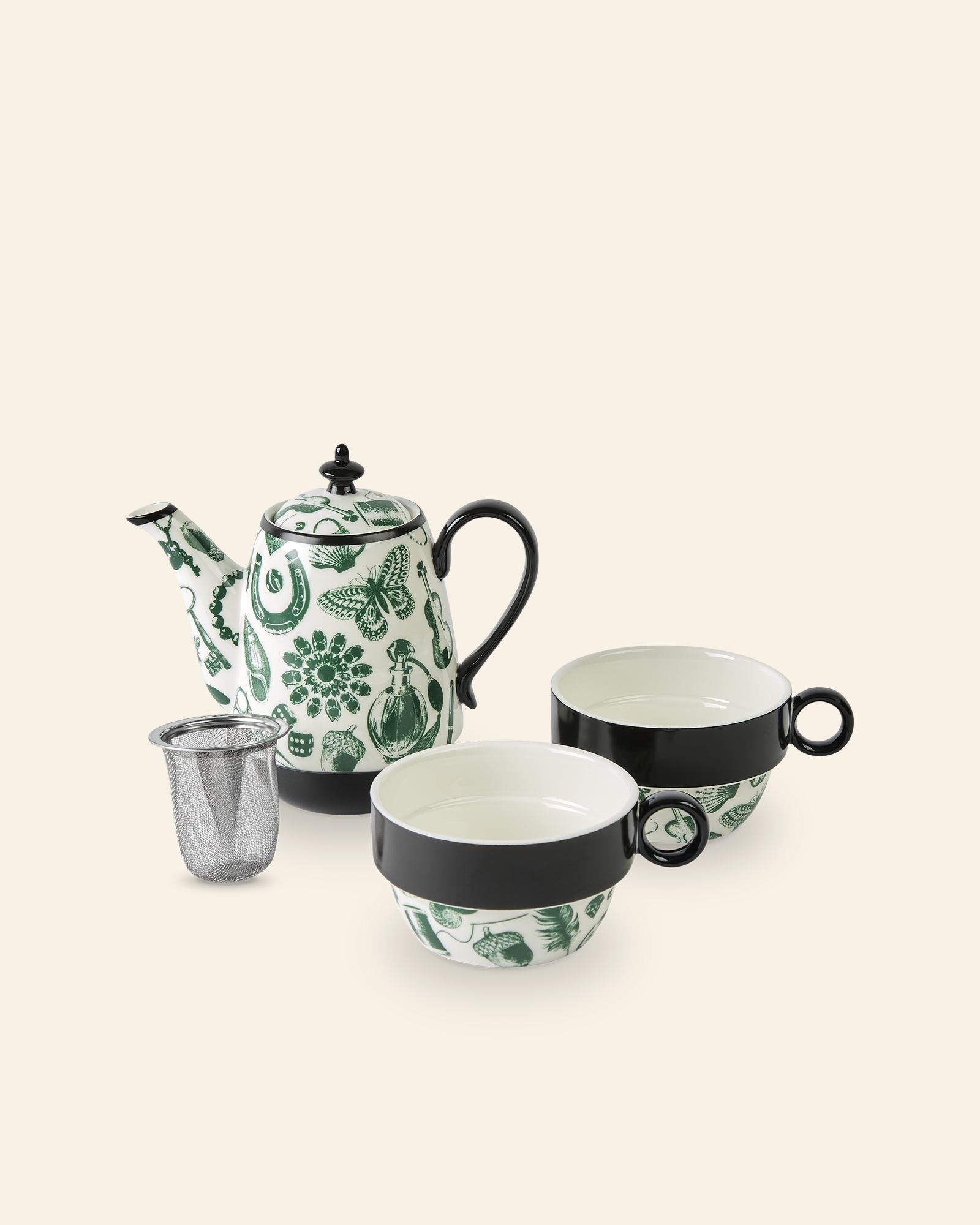 Curios Tea For Two Emerald