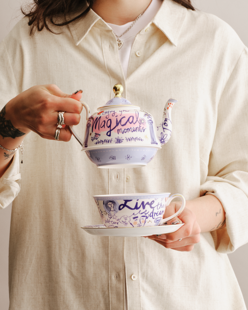 Well Well Well Multicolour Tea For One