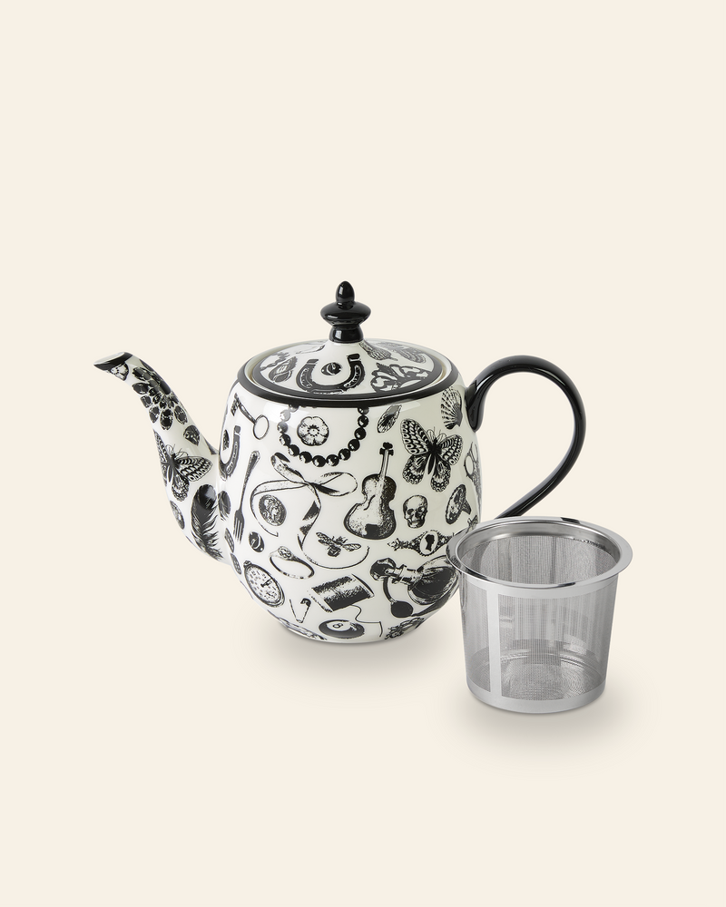 Curios Teapot Black