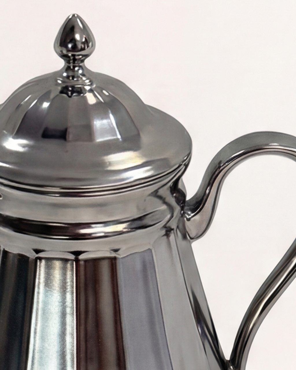 Moroccan Muse Teapot Matte Silver