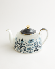 Stardust Bloom Small Blue Teapot - Blue