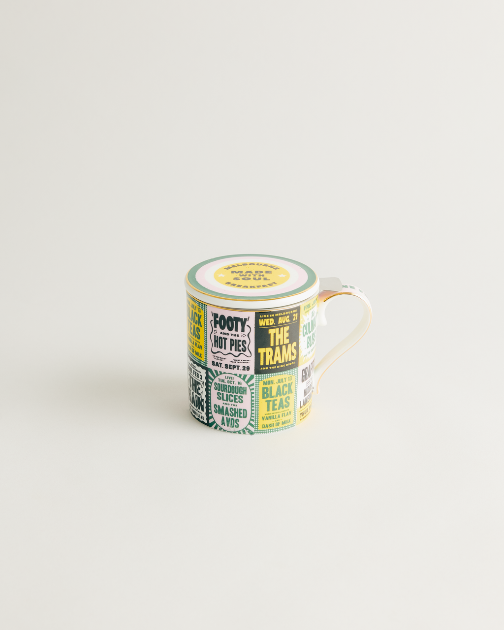 Melbourne Breakfast x Timba Smits Mug with Infuser