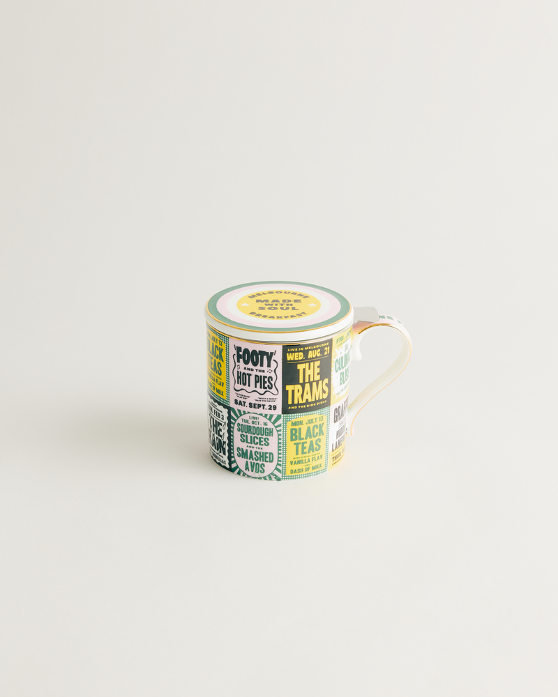 Melbourne Breakfast x Timba Smits Mug with Infuser
