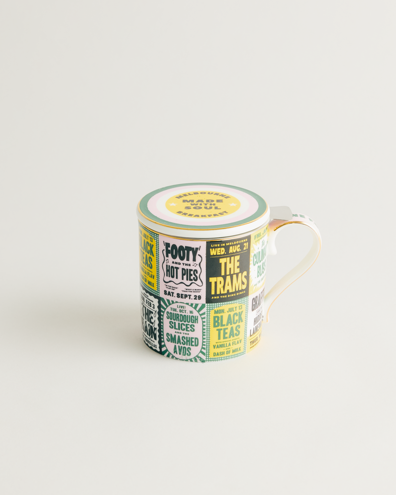 Melbourne Breakfast x Timba Smits Mug with Infuser