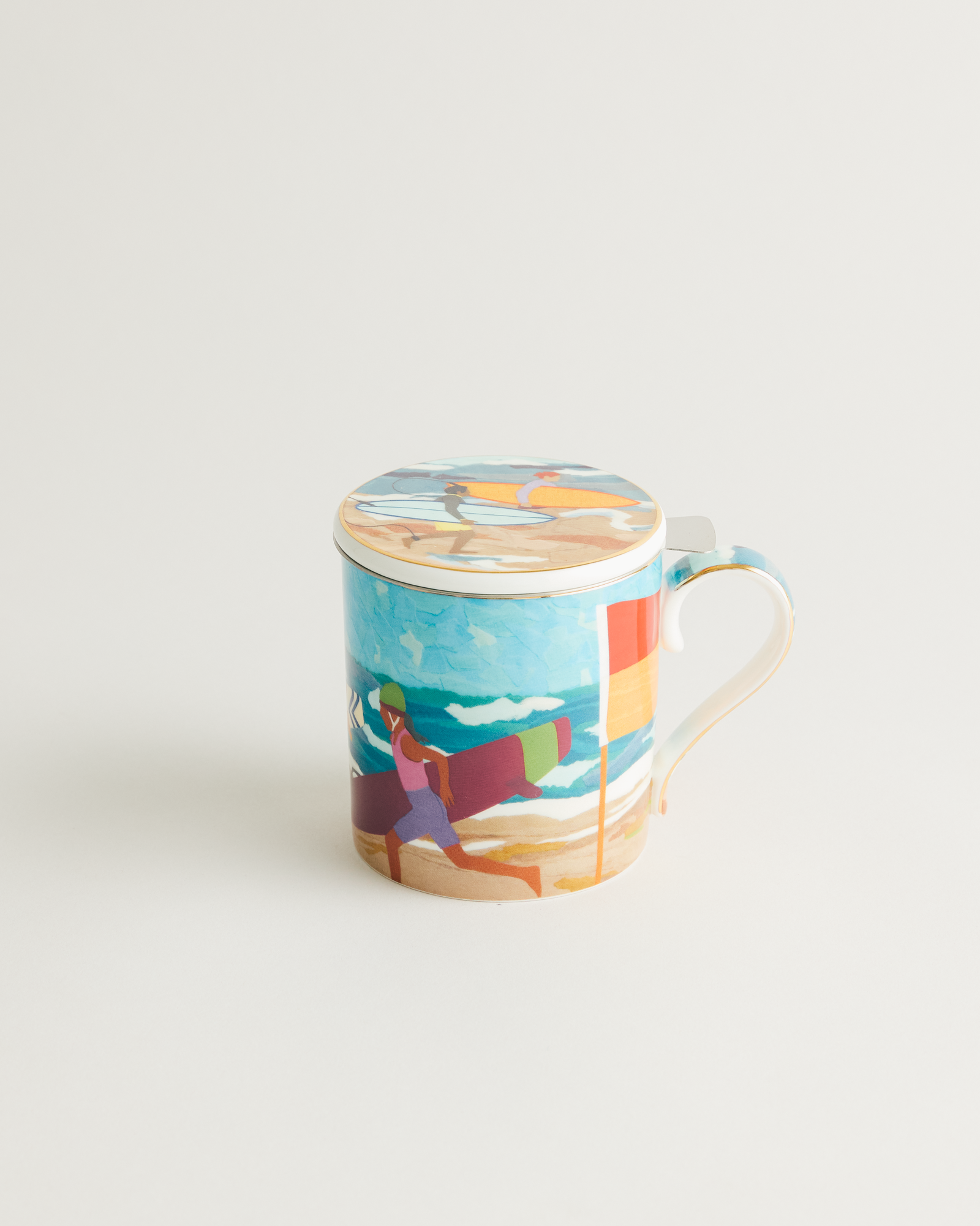 Sydney Breakfast x Benja Harney Mug with Infuser