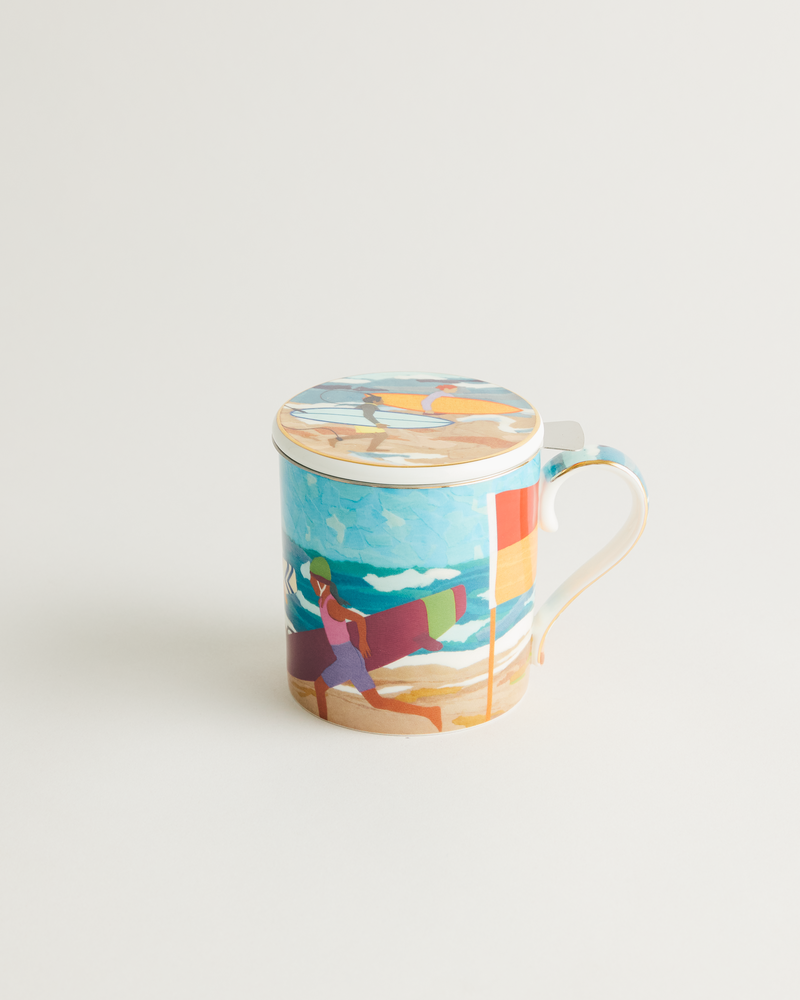 Sydney Breakfast x Benja Harney Mug with Infuser