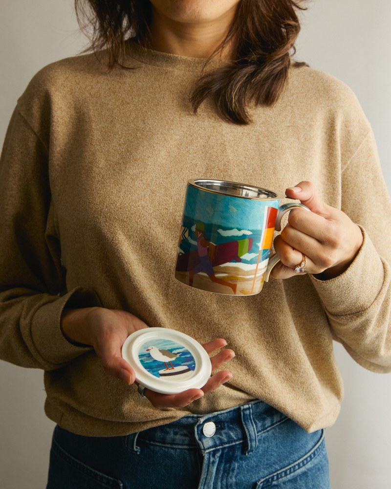 Sydney Breakfast x Benja Harney Mug with Infuser