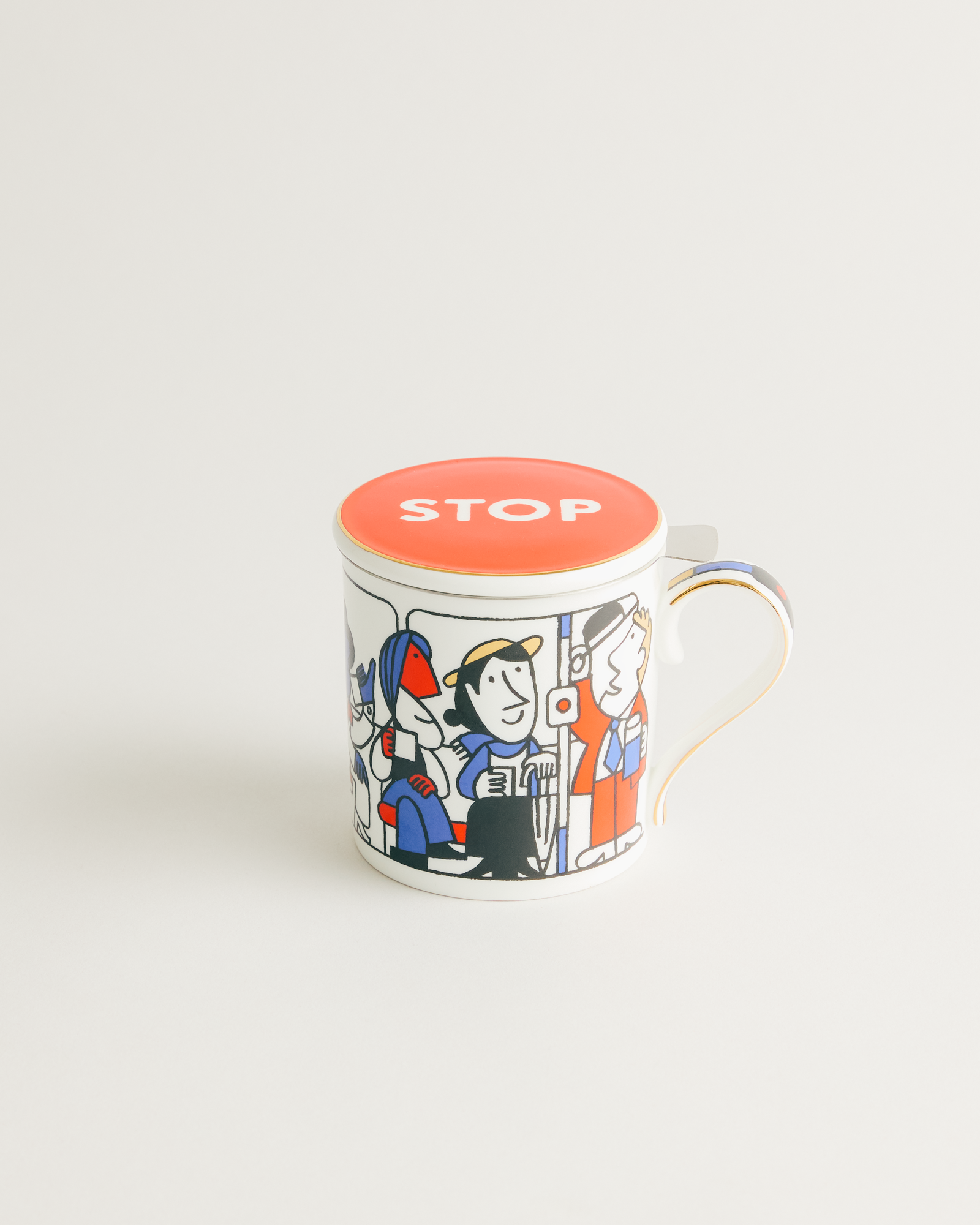 English Breakfast x Jay Cover Mug with Infuser