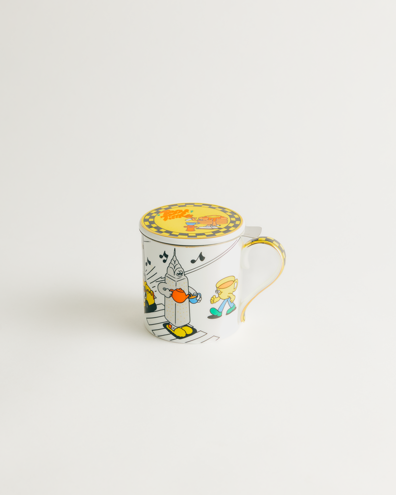 New York Breakfast x Lauren Martin Mug with Infuser