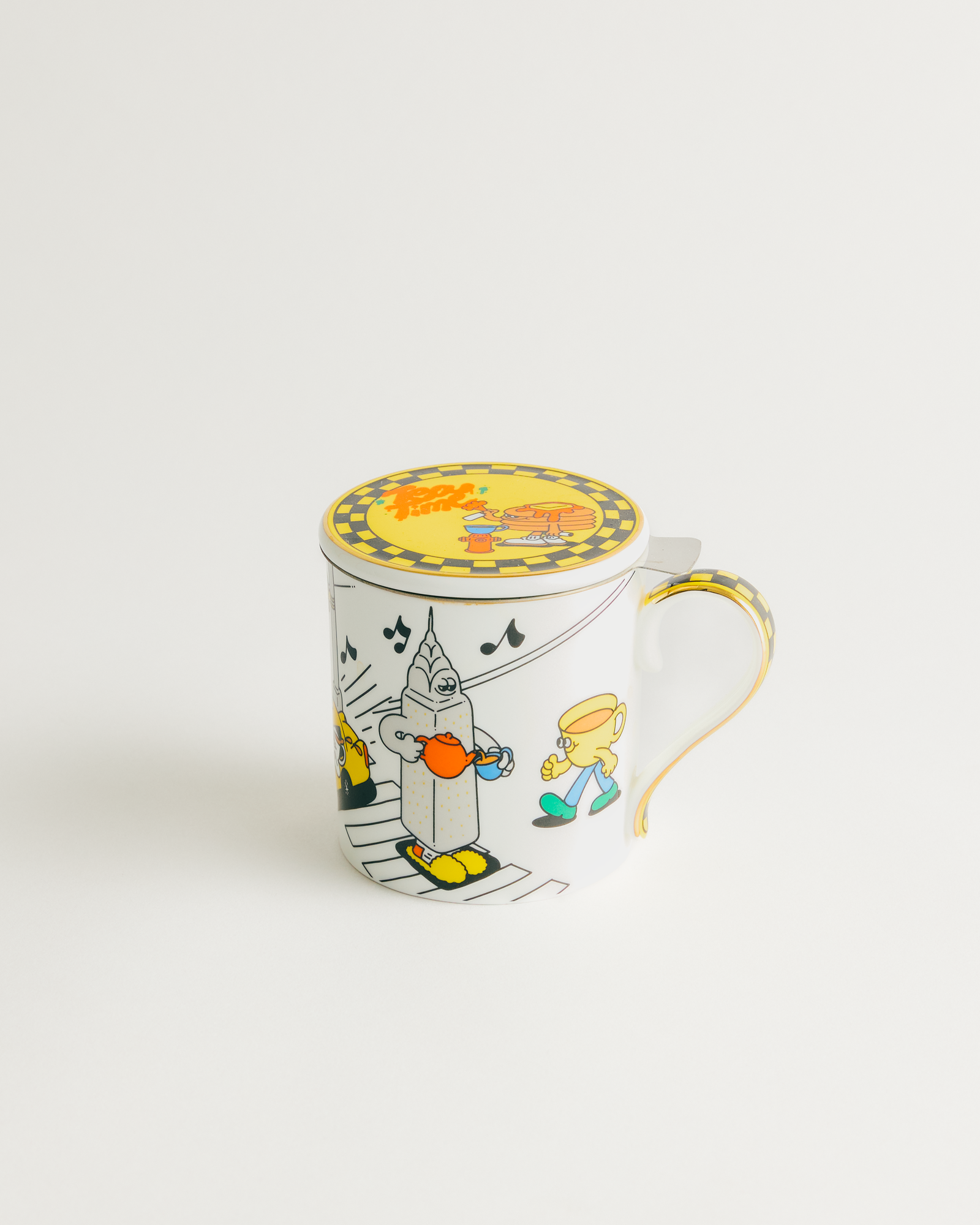New York Breakfast x Lauren Martin Mug with Infuser