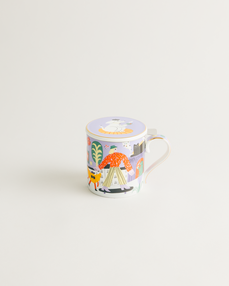 French Earl Grey Breakfast x Dans Les Dents Mug with Infuser