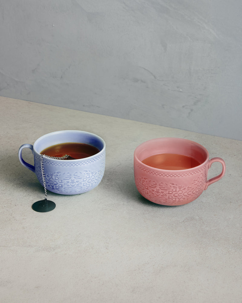 Retroglaze Cornflower Blue Mug