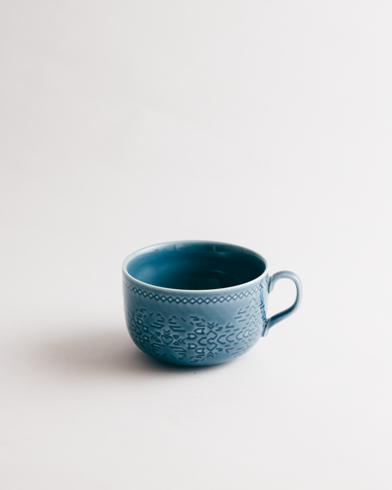 Retroglaze Denim Mug