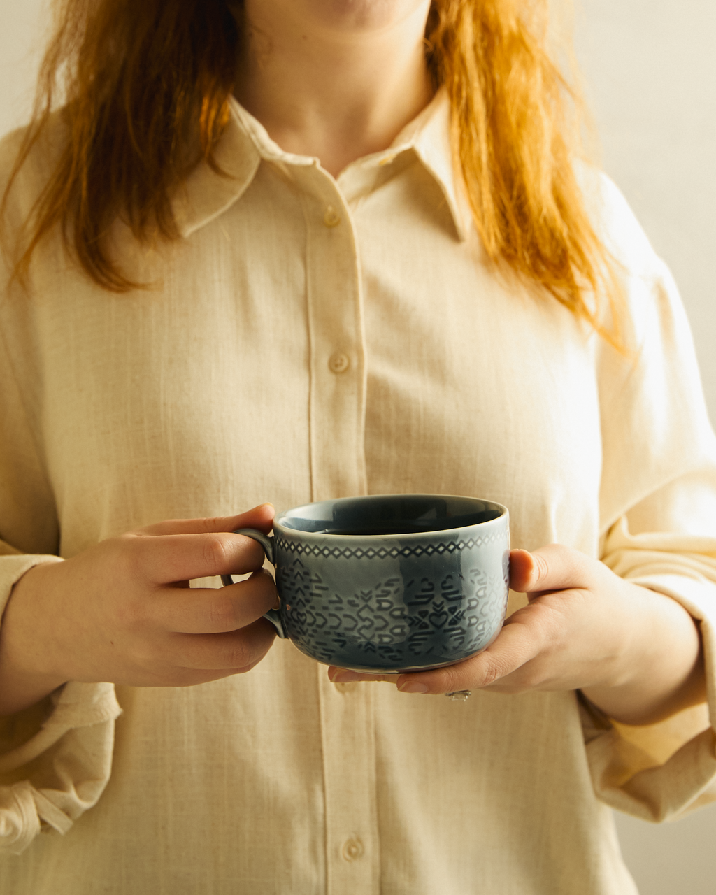 Retroglaze Denim Mug
