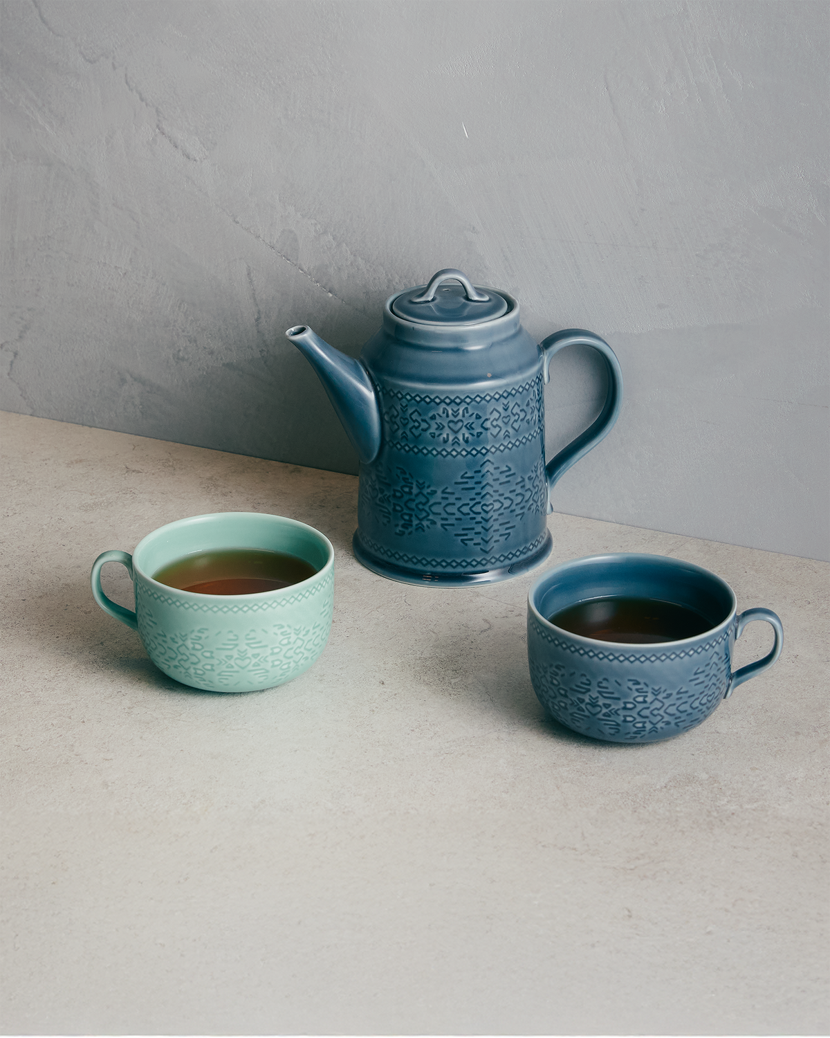 Retroglaze Denim Mug