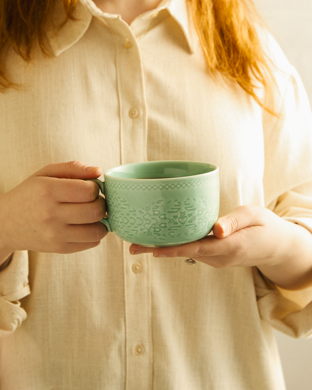 Retroglaze Sage Mug